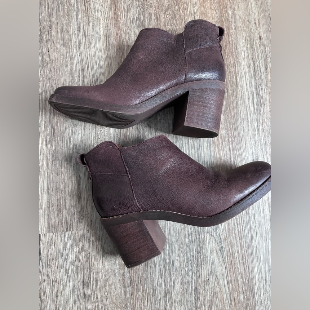 Brown booties